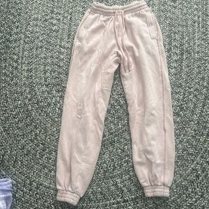 AERIE Blush Pink Joggers XS